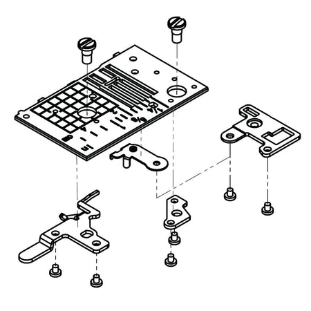 Needle Plate Assembly, Singer #68025718