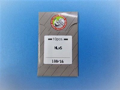 Organ Flat Shank HLx5 size 100/16 10/pkg