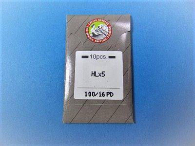 Organ Flat Shank HLx5PD Titanium size 100/16 10/pk