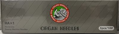 Organ Flat Shank 15X1 s12 Master Box 500 Needles