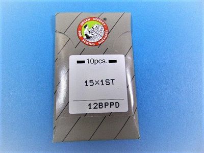 Organ Embroidery ball point titanium sz12 10/pk