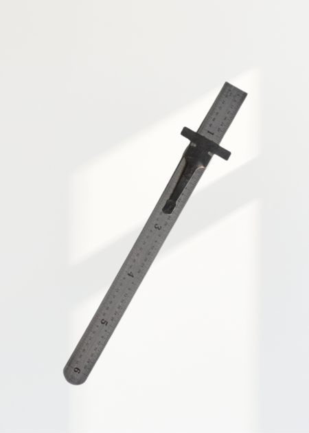 6 Inch Steel Ruler - Universal 300/1