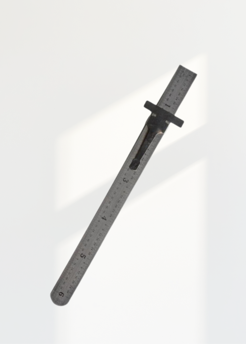 6 Inch Steel Ruler - Universal 300/1