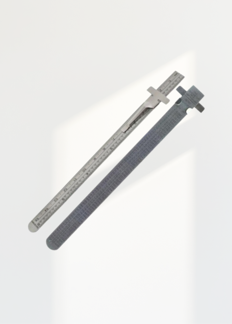 6 Metric Steel Ruler - Universal EW301ME