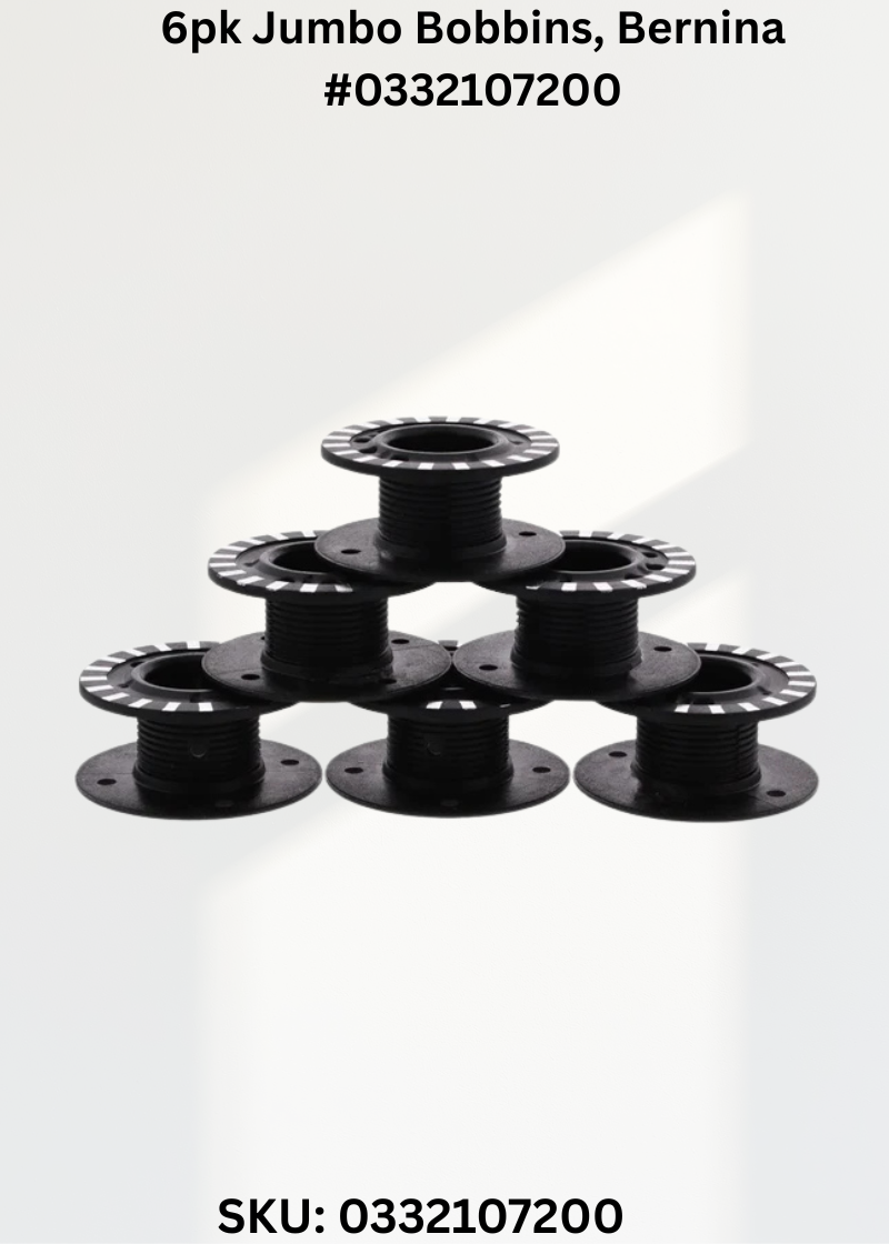 6pk Jumbo Bobbins for Bernina 0332107200