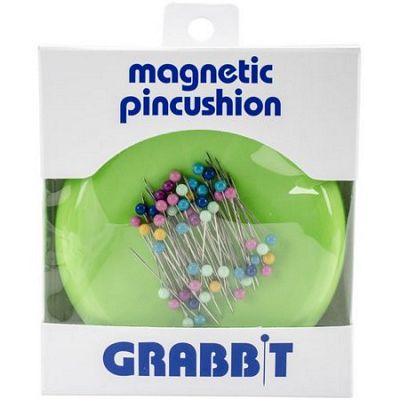 Grabbit Magnetic Pincushion Lime Green