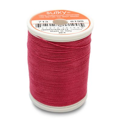 Sulky Cotton Thread 12wt 330yd 3ct June Berry