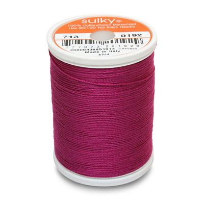 Sulky Cotton Thread 12wt 330yd 3ct Plum Dandy