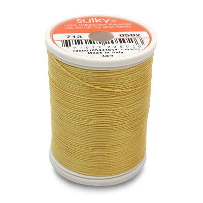 Sulky Cotton Thread 12wt 330yd 3ct Cornsilk