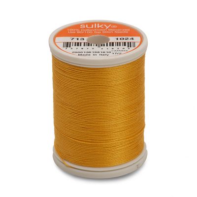 Sulky Cotton Thread 12wt 330yd 3ct Goldenrod