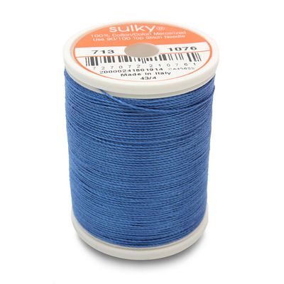 Sulky Cotton Thread 12wt 330yd 3ct Royal Blue