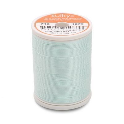Sulky Cotton Thread 12wt 330yd 3ct Jade Tint