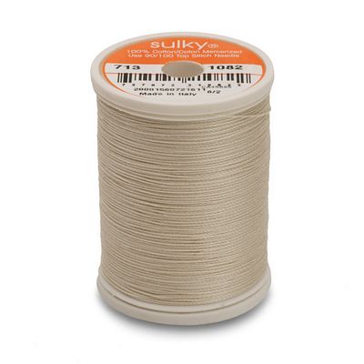 Sulky Cotton Thread 12wt 330yd 3ct Ecru