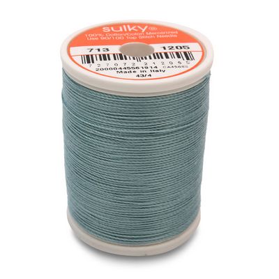 Sulky Cotton Thread 12wt 330yd 3ct Medium Jade