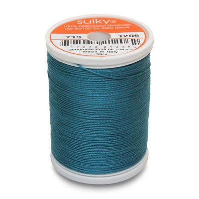 Sulky Cotton Thread 12wt 330yd 3ct Dark Jade