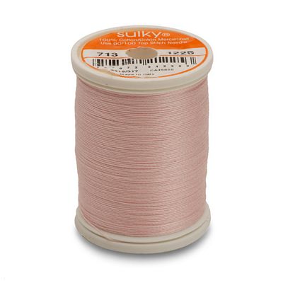 Sulky Cotton Thread 12wt 330yd 3ct Pastel Pink