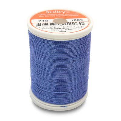 Sulky Cotton Thread 12wt 330yd 3ct Dark Periwinkle