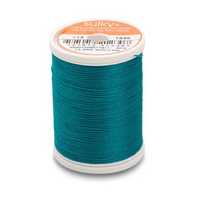Sulky Cotton Thread 12wt 330yd 3ct Dark Teal