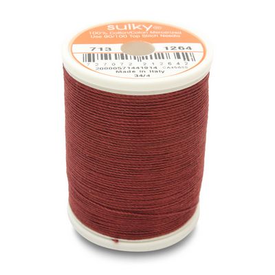 Sulky Cotton Thread 12wt 330yd 3ct Cognac