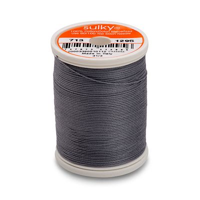 Sulky Cotton Thread 12wt 330yd 3ct Sterling