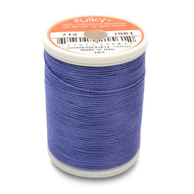 Sulky Cotton Thread 12wt 330yd 3ct Deep Hyacinth