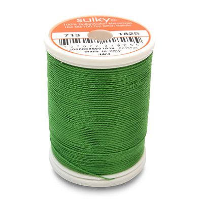Sulky Cotton Thread 12wt 330yd 3ct Barnyard Grass