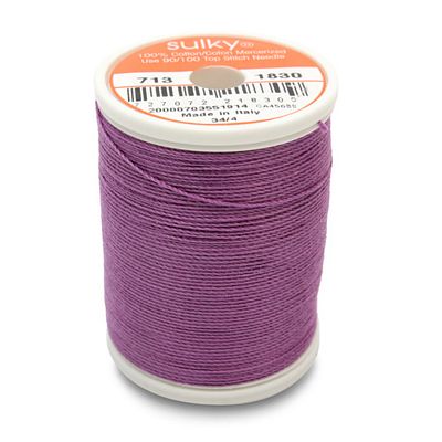 Sulky Cotton Thread 12wt 330yd 3ct Lilac