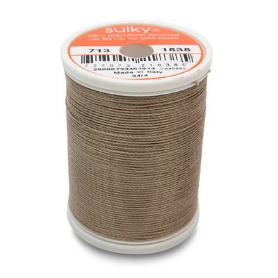 Sulky Cotton Thread 12wt 330yd 3ct Cocoa Cream