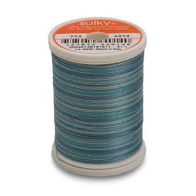 Sulky Blendables 12wt 330yd 3ct Ocean Blue