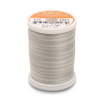 Sulky Blendables 12wt 330yd 3ct Silver Slate