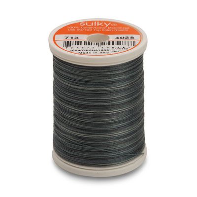 Sulky Blendables 12wt 330yd 3ct Storm Clouds