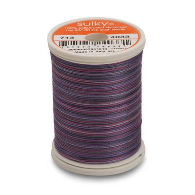 Sulky Blendables 12wt 330yd 3ct Grape Wine