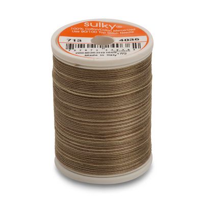 Sulky Blendables 12wt 330yd 3ct Earth Taupes