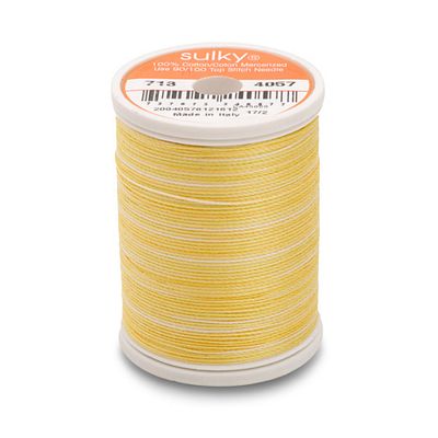 Sulky Blendables 12wt 330yd 3ct Fresh Butter