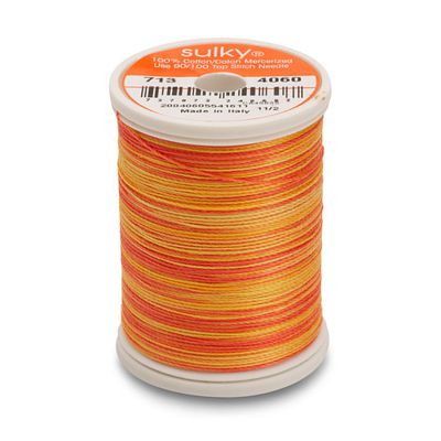 Sulky Blendables 12wt 330yd 3ct Tangerine Morn