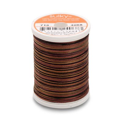 Sulky Blendables 12wt 330yd 3ct Dark Chocolate