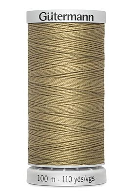 Gutermann Extra Strong Poly 12wt 100m 3ct- Wheat