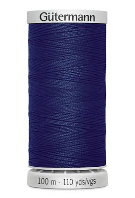 Gutermann Extra Strong Poly 12wt 100m 3ct- Dark Midnight