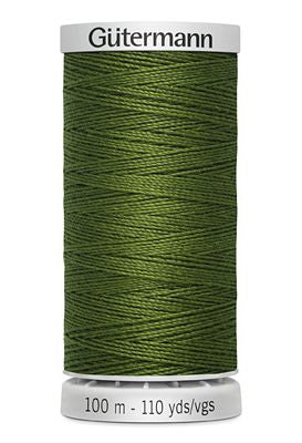 Gutermann Extra Strong Poly 12wt 100m 3ct- Olive Green