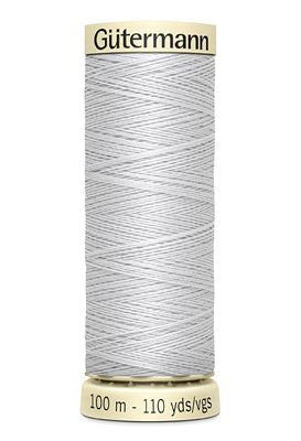 Gutermann Sew-All Thread 100m 3ct- Silver