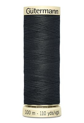 Gutermann Sew-All Thread 100m 3ct- Black Chrome