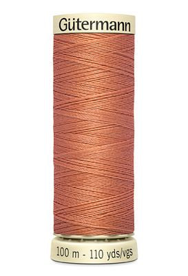 Gutermann Sew-All Thread 100m 3ct- Dark Peach