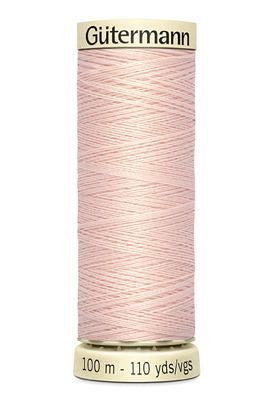 Gutermann Sew-All Thread 100m 3ct- Salmon Buff