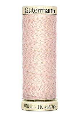 Gutermann Sew-All Thread 100m 3ct- Pale Pink