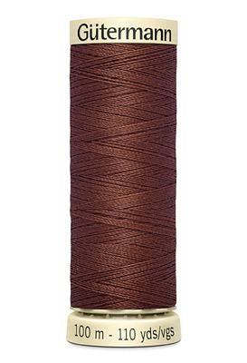 Gutermann Sew-All Thread 100m 3ct- Zinnia Rust