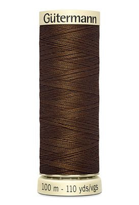 Gutermann Sew-All Thread 100m 3ct- Boot Brown