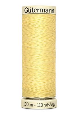 Gutermann Sew-All Thread 100m 3ct- Cream