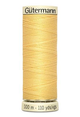 Gutermann Sew-All Thread 100m 3ct- Primrose