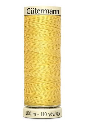 Gutermann Sew-All Thread 100m 3ct- Buttercup