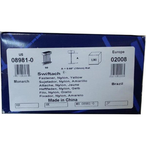 Bx(5M)Hd Yellow Fasteners - Avery-Dennison #D08981